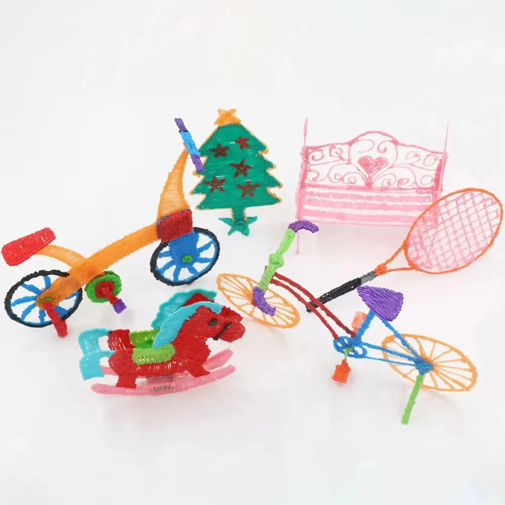 3D Printing Pen Art Drawing Tool LED Temperature Display for Kids Creative Arts Crafts