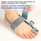 Bunion Adjuster Brace Big Toe Straightener with Knob Dial for Pain Relief and Natural Alignment
