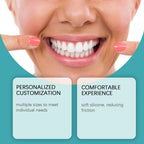 Adjustable Snap Dentures Fake Teeth Cosmetic Veneers Secure Fit for Dental Repair and Daily Smile