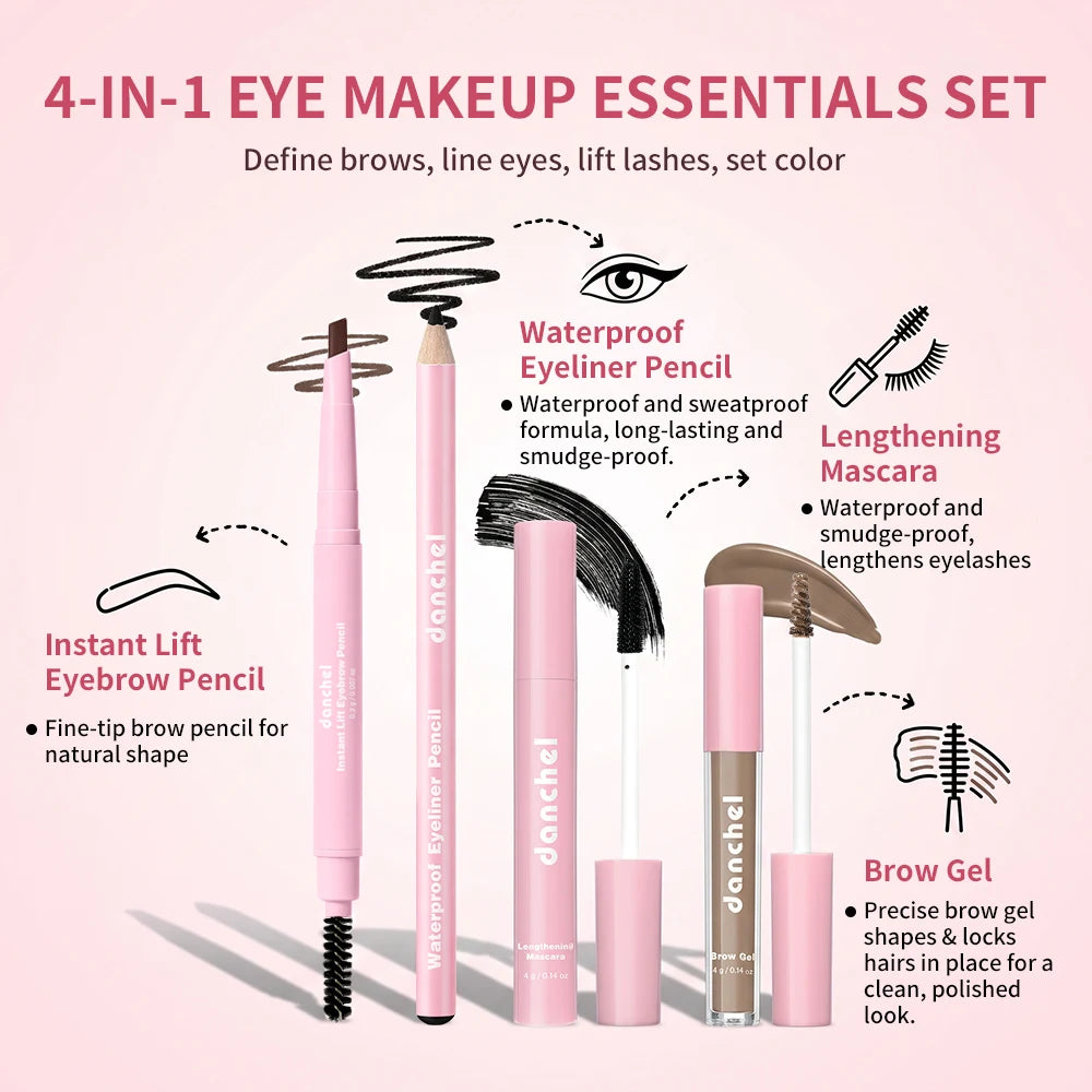 All in One Makeup Kit Cosmetic Set Complete Beauty Tools for Beginners Gifting - 4