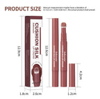 Air Cushion Lip Cream Tinted Blush Dual Action Matte Finish for Daily Makeup Routine