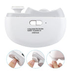 Electric Nail Clipper Automatic Fingernail Trimmer with LED Light for Kids Adults and Seniors