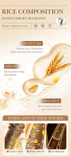 Magical Hair Mask Deep Repair Conditioner Treatment for Dry Damaged Frizz and Split Ends Use