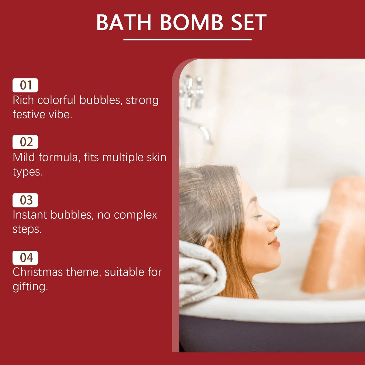 Children Bath Bombs Set Moisturizing Fizzy Balls for Kids Relaxation and Skin Care Routine