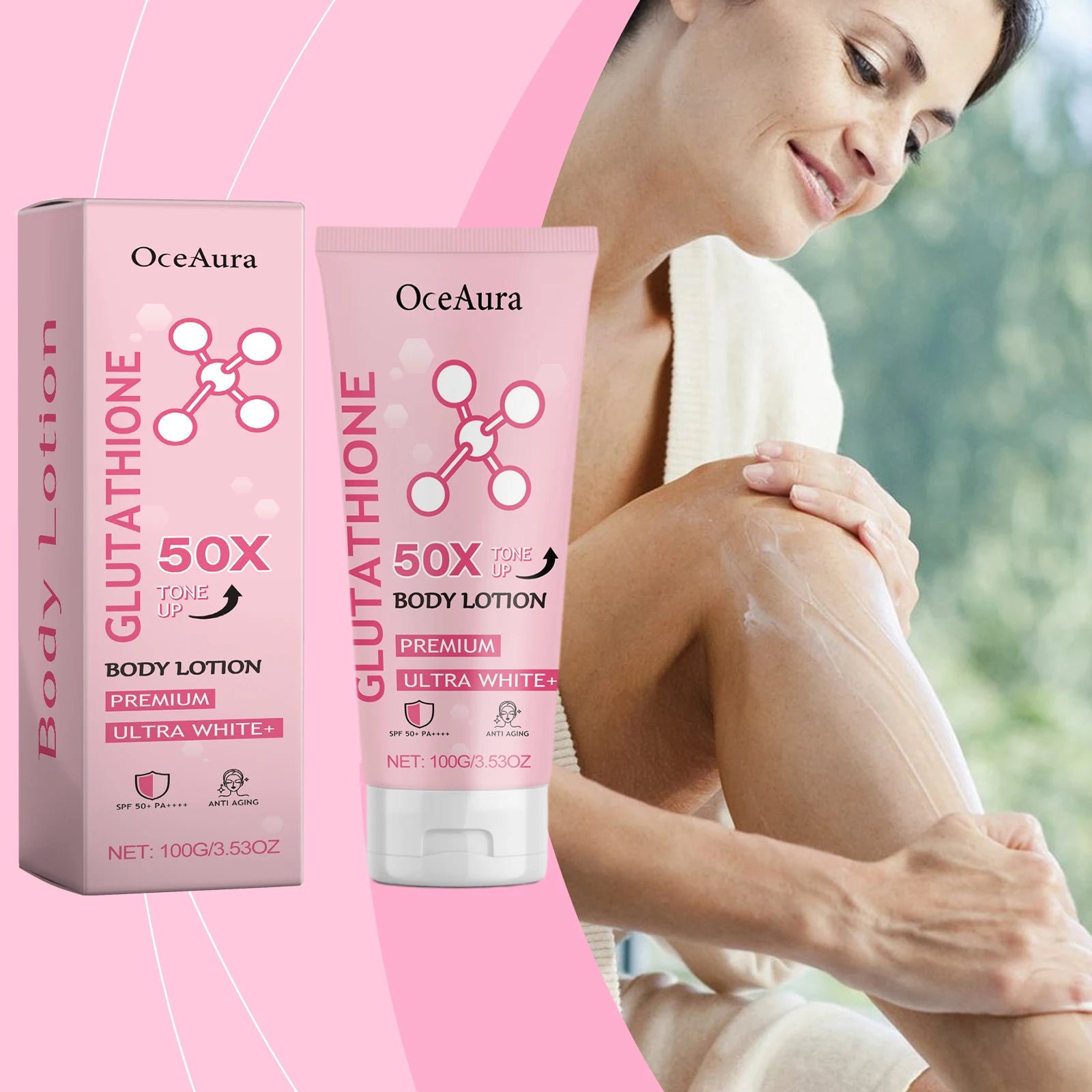 Arbutin Lightening Body Lotion Brightening Moisturizing Cream for Radiant Even Skin Tone - 2