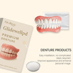 Silicone False Teeth Dentures Temporary Veneers for Missing Broken Teeth