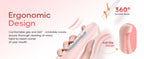 Portable Water Flosser Electric Oral Irrigator Rechargeable Teeth Cleaner for Home and Travel