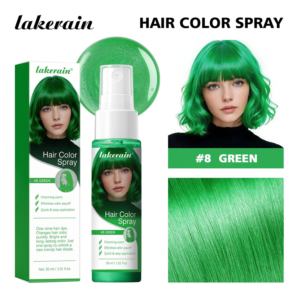 Temporary Hair Color Spray Washable Instant Hair Dye for Party Festivals and Temporary Style - 23