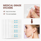 Invisible Face Lifting Tape Wrinkle Removal Patches for Instant Tightening and V Shape Jawline