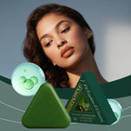 Triangle Hair Growth Soap Natural Herbal Shampoo Bar for Strengthening Thinning Hair and Oil Control