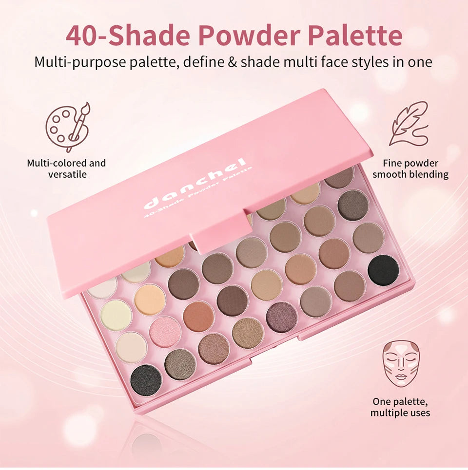 All in One Makeup Kit Cosmetic Set Complete Beauty Tools for Beginners Gifting - 12