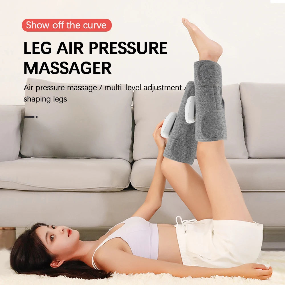 Wireless Calf Massager Air Compression Leg Wrap for Muscle Recovery and Circulation - 7
