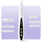 Electric Nail Drill and UV Lamp Manicure Tool Cordless File for Home Salon Nail Care Use