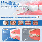 Water Flosser and Electric Toothbrush Set Portable Oral Irrigator for Deep Teeth Cleaning