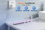 Water Flosser and Electric Toothbrush Combo Oral Irrigator Set for Daily Teeth Cleaning and Care