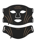 LED Face Neck Mask Silicone Light Therapy Device for Skin Rejuvenation and Anti Wrinkle Care