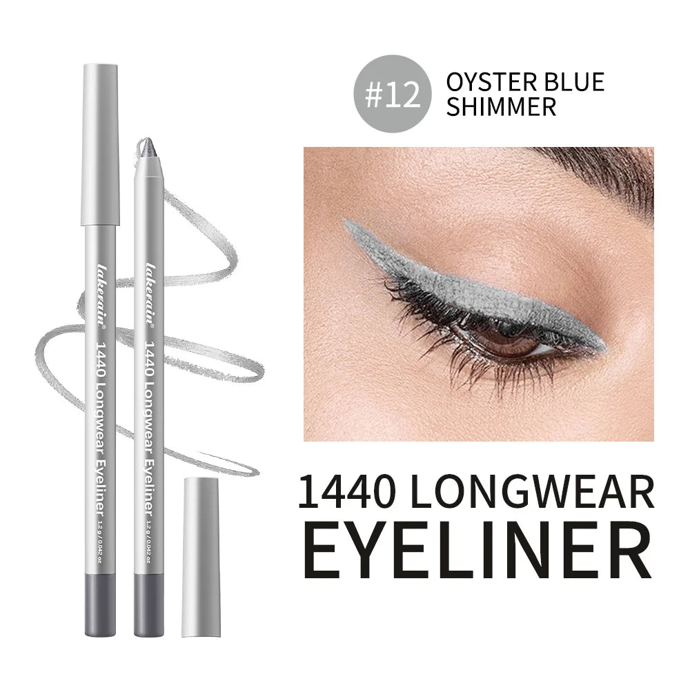 Longwear Eyeliner Pencil Waterproof Smudgeproof Eye Makeup for Precise Daily Cosmetic Look - 30