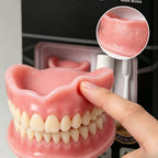 Moldable Silicone Denture Set Instant False Teeth for Natural Smile Appearance