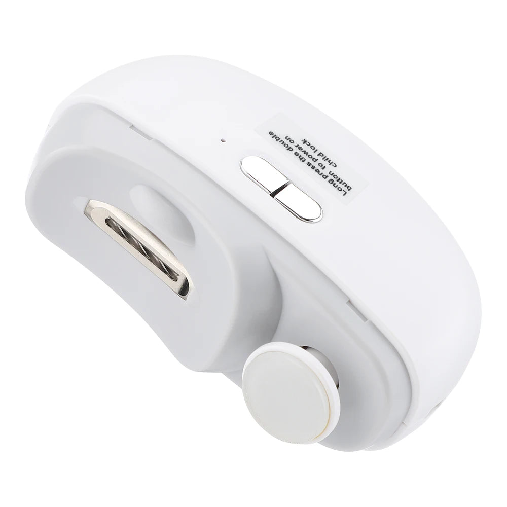Electric Nail Clipper Automatic Fingernail Trimmer with LED Light for Kids Adults and Seniors