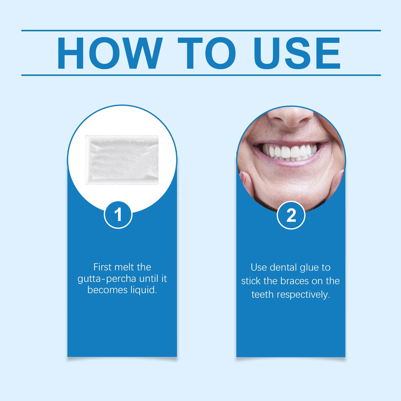 Full Denture Set Silicone False Teeth Cosmetic Veneers for Smile Improvement - 14