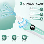 Baby Nasal Aspirator Electric Nose Sucker with 3 Suction Levels for Newborn Infants Congestion
