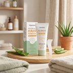 Aloe Vera Hair Removal Cream Painless Depilatory Lotion for Smooth Legs Underarms and Body