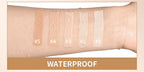 Matte Foundation Stick Face Concealer Makeup with Brush for Flawless Finish
