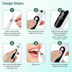 Ultrasonic Dental Scaler Teeth Tartar Remover Electric Plaque Cleaner for Home Oral Hygiene