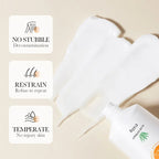 Hair Removal Cream Painless Depilatory Lotion Gentle Formula for Smooth Body Skin Care