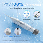 Portable Cordless Water Flosser Oral Irrigator Rechargeable Jet for Travel