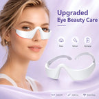 Red Light Eye Massager LED Beauty Device for Skin Firming and Puffiness Reduction