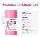 Anti Chafe Stick Friction Reducing Balm Moisturizing Skin Care for Running Hiking and Sports