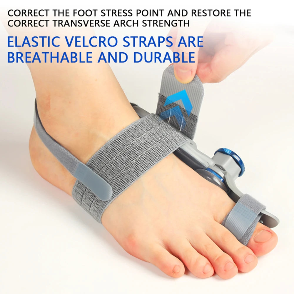 Bunion Adjuster Brace Big Toe Straightener with Knob Dial for Pain Relief and Natural Alignment - 5