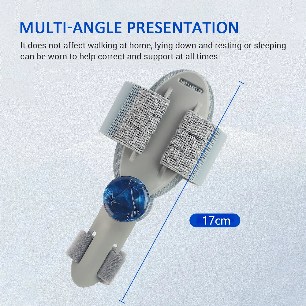 Bunion Adjuster Brace Big Toe Straightener with Knob Dial for Pain Relief and Natural Alignment