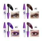 5D Mascara Waterproof Lengthening Eyelash Enhancer for Voluminous Curling Lashes Daily Makeup