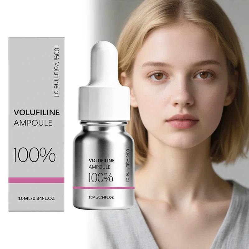 Plumping Face Serum Volufiline Essence Deep Hydrating Skin Care for Daily Anti Aging Use
