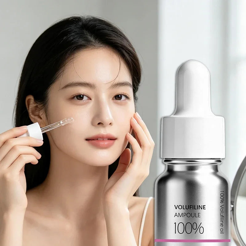 Plumping Face Serum Volufiline Essence Deep Hydrating Skin Care for Daily Anti Aging Use