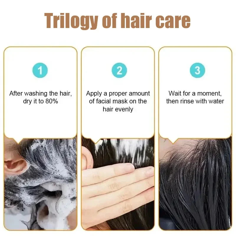 Magical Hair Mask Deep Repair Conditioner Treatment for Dry Damaged Frizz and Split Ends Use