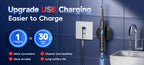 Electric Water Flosser and Toothbrush Set Oral Irrigator for Teeth Whitening Gum Care