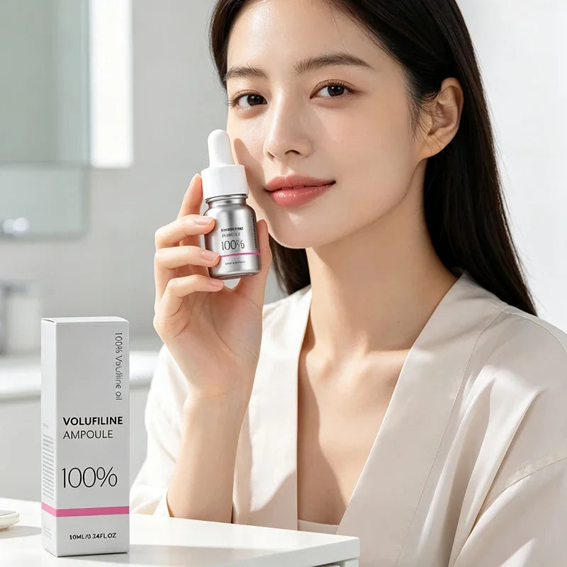 Plumping Face Serum Volufiline Essence Deep Hydrating Skin Care for Daily Anti Aging Use
