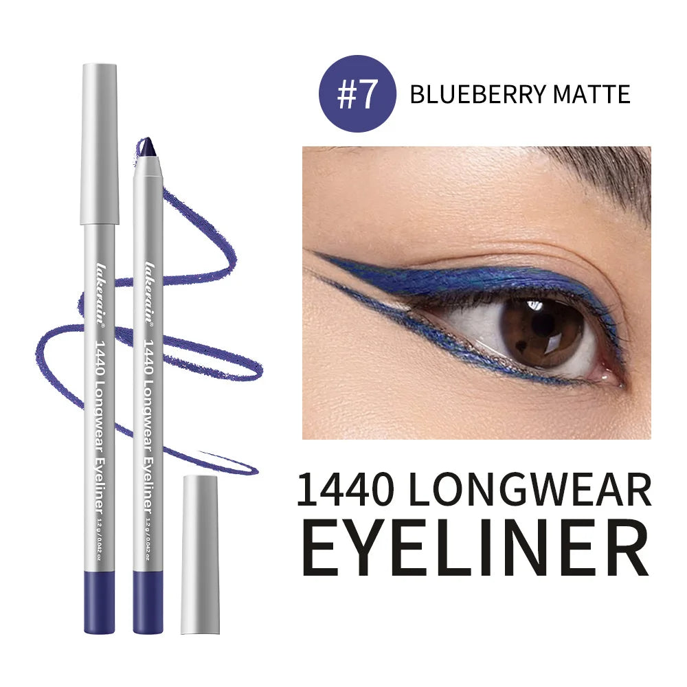 Longwear Eyeliner Pencil Waterproof Smudgeproof Eye Makeup for Precise Daily Cosmetic Look - 29