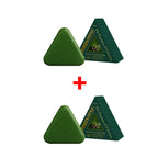 Triangle Hair Growth Soap Natural Herbal Shampoo Bar for Strengthening Thinning Hair and Oil Control
