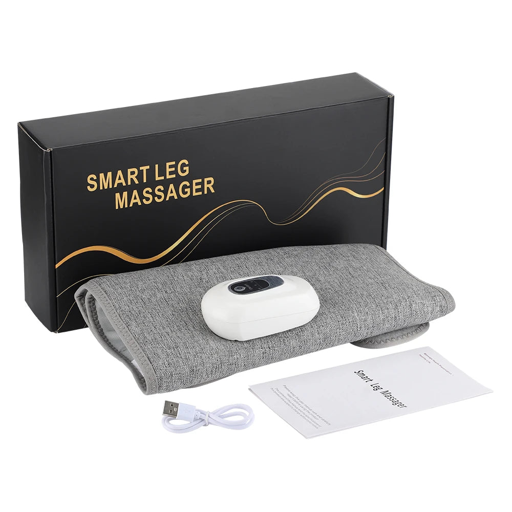 Wireless Calf Massager Air Compression Leg Wrap for Muscle Recovery and Circulation - 33