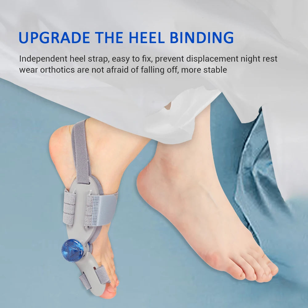 Bunion Adjuster Brace Big Toe Straightener with Knob Dial for Pain Relief and Natural Alignment