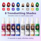 Temporary Hair Color Spray Washable Instant Hair Dye for Party Festivals and Temporary Style