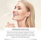 Silicone False Teeth Dentures Temporary Veneers for Missing Broken Teeth
