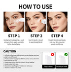 Foundation Stick Cream Makeup Buildable Coverage with Detachable Brush for Smooth Face Application