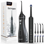 Electric Water Flosser and Toothbrush Set Oral Irrigator for Teeth Whitening Gum Care