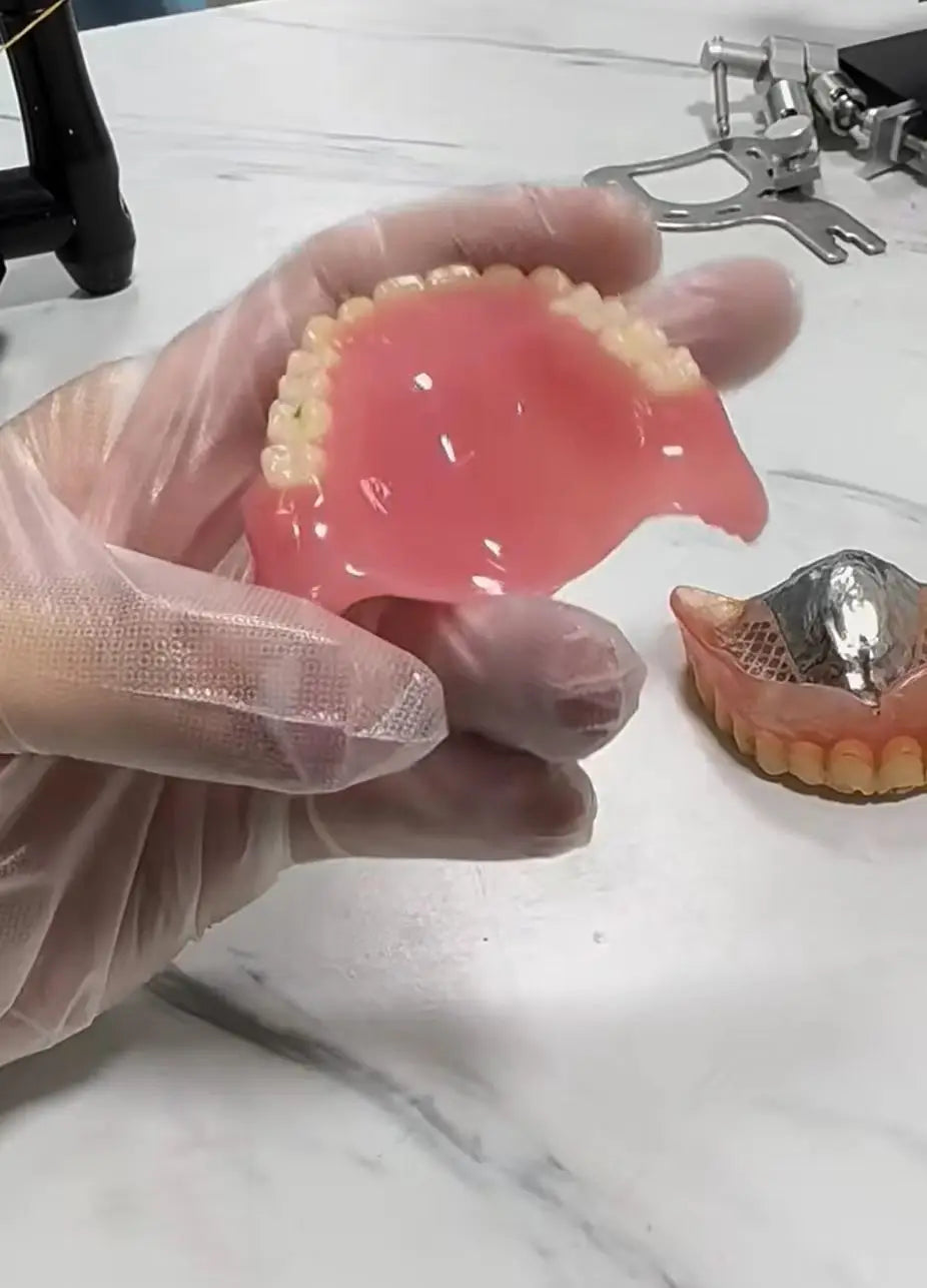 Custom Fit Dentures Boil to Shape Dental Veneers Flexible for Daily Meal and Drink Use