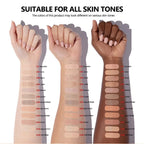 Air Cushion Foundation BB CC Cream Full Coverage Makeup for Flawless Matte Face Finish Daily Use